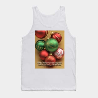 Christmas Greetings Tank Top